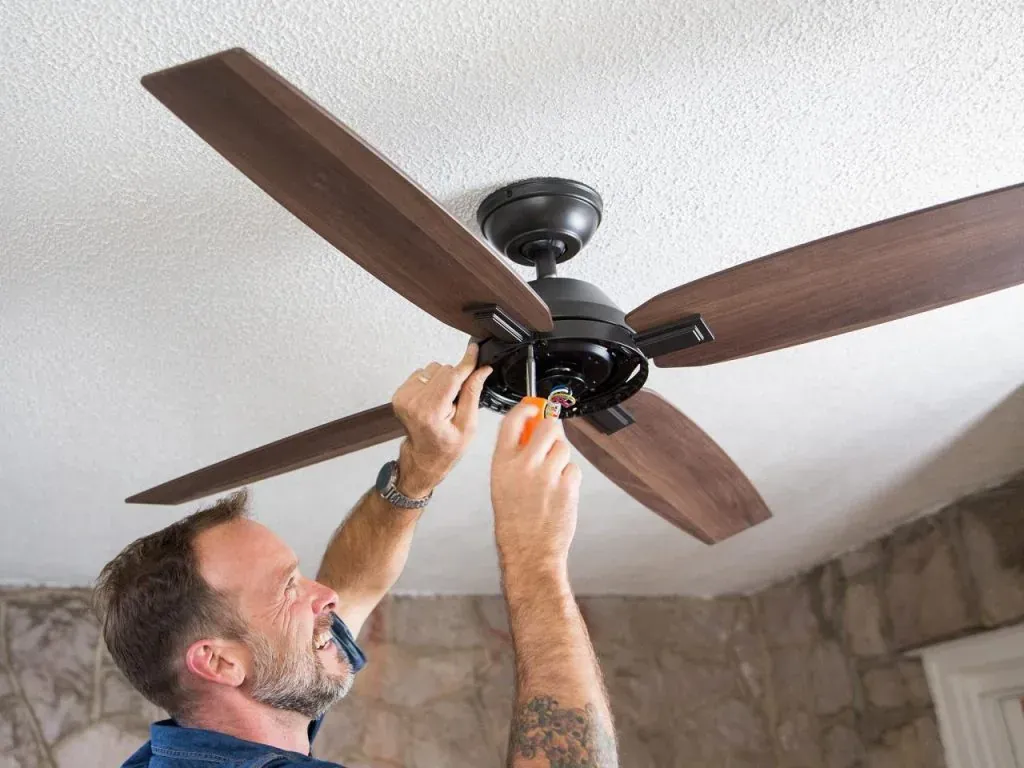 Ceiling Fan Installation by Brian Electric LLC in Durham, NC